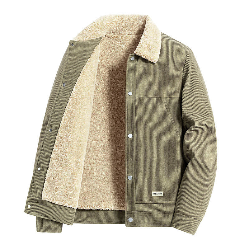 Men's Warm Cord Jacket Mune Fashion