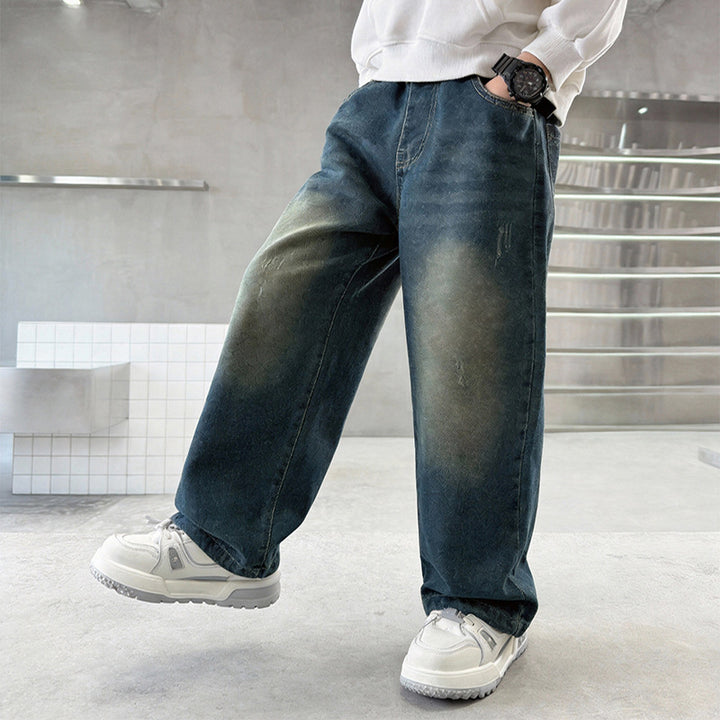 Unisex Wide Jeans Mune Fashion