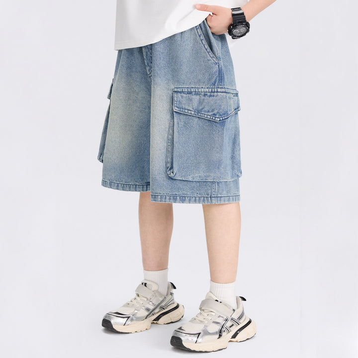 Unisex casual Cargo shorts with large side pockets Mune Fashion