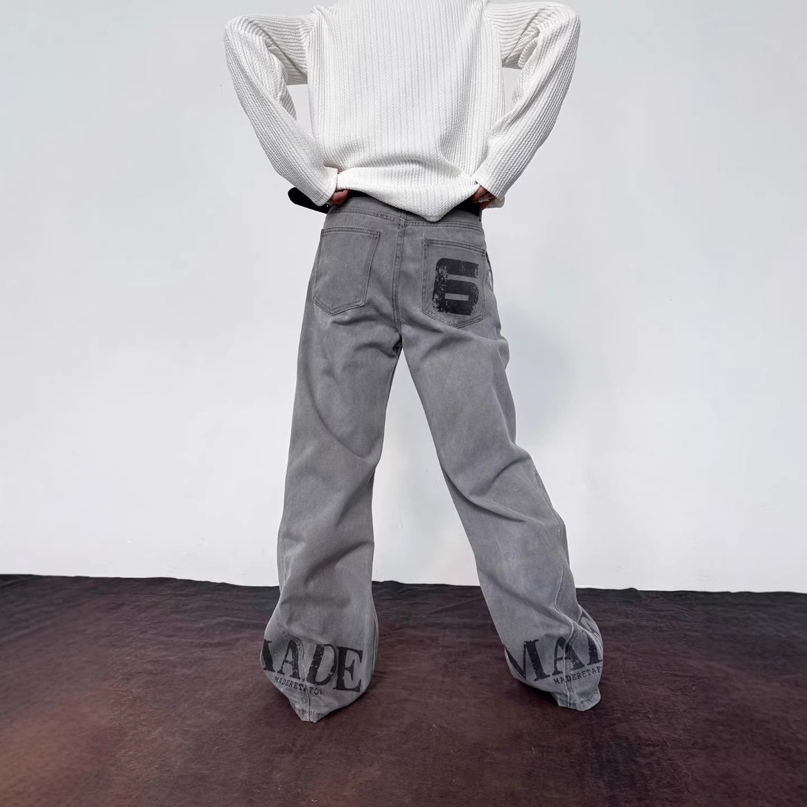 Men's Casual Wide Leg Pants Mune Fashion