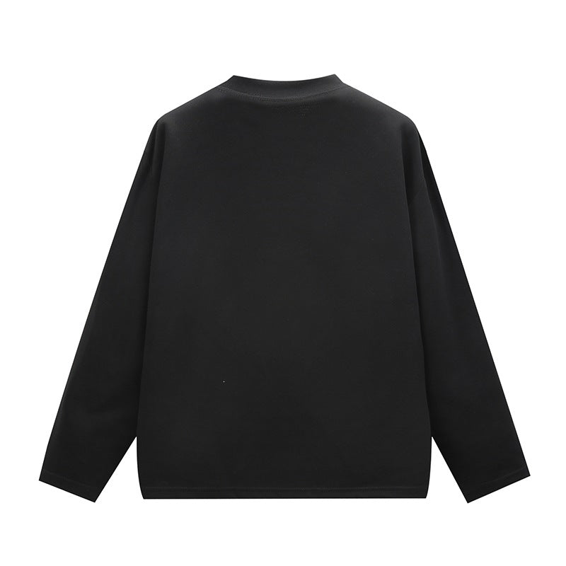 Unisex Oversize Round Neck Sweatshirt with Raglan Seams and Fine Texture Mune Fashion
