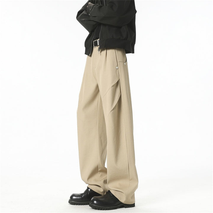 Women's Elegant Wide-Cut Suit Pants Mune Fashion