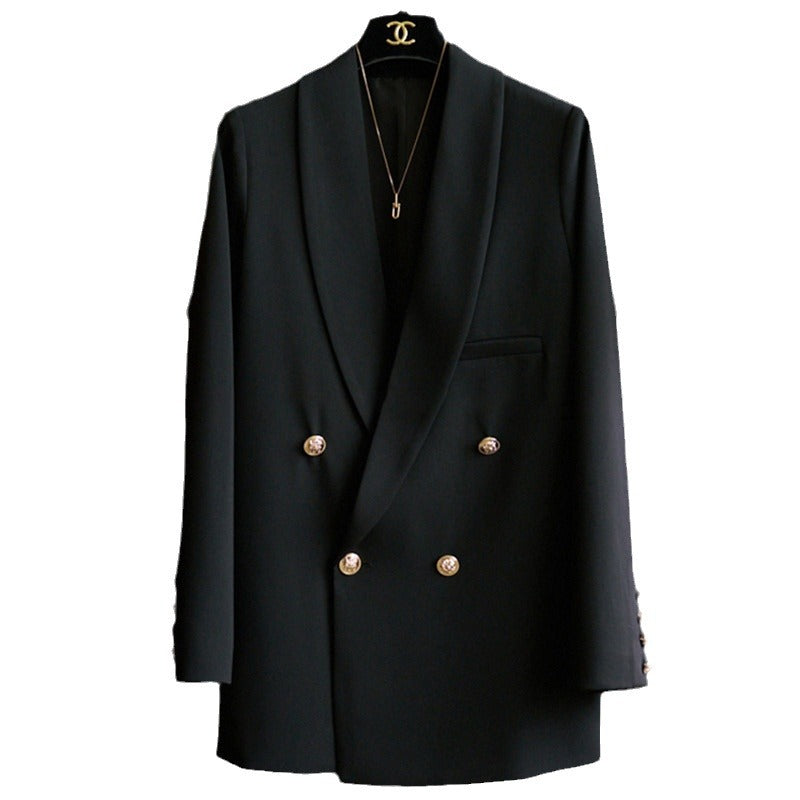 Women Elegant Double-breasted Blazer Mune Fashion 1789268861