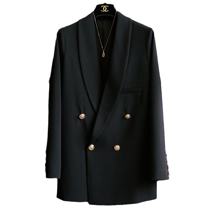 Women Elegant Double-breasted Blazer Mune Fashion 1789268861