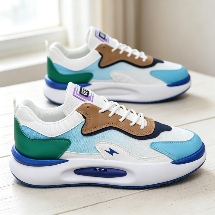 Men's Sporty Sneakers with Cushioning System Mune Fashion 1788175357