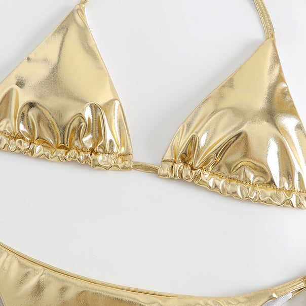 Ladies Triangle Bikini Set Mune Fashion