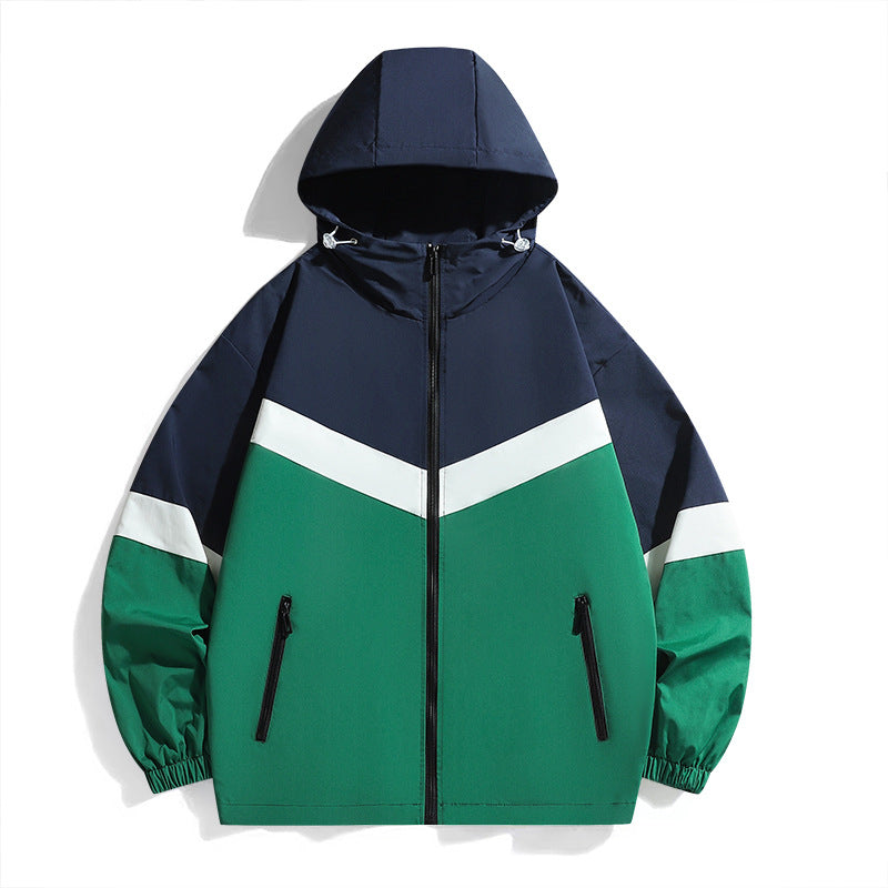 Men's Sporty Transition Jacket with Hood Mune Fashion