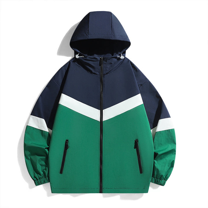 Men's Sporty Transition Jacket with Hood Mune Fashion