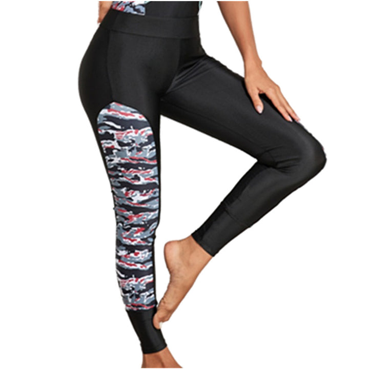 Ladies' surfing suit with fashionable camouflage patterns Mune Fashion