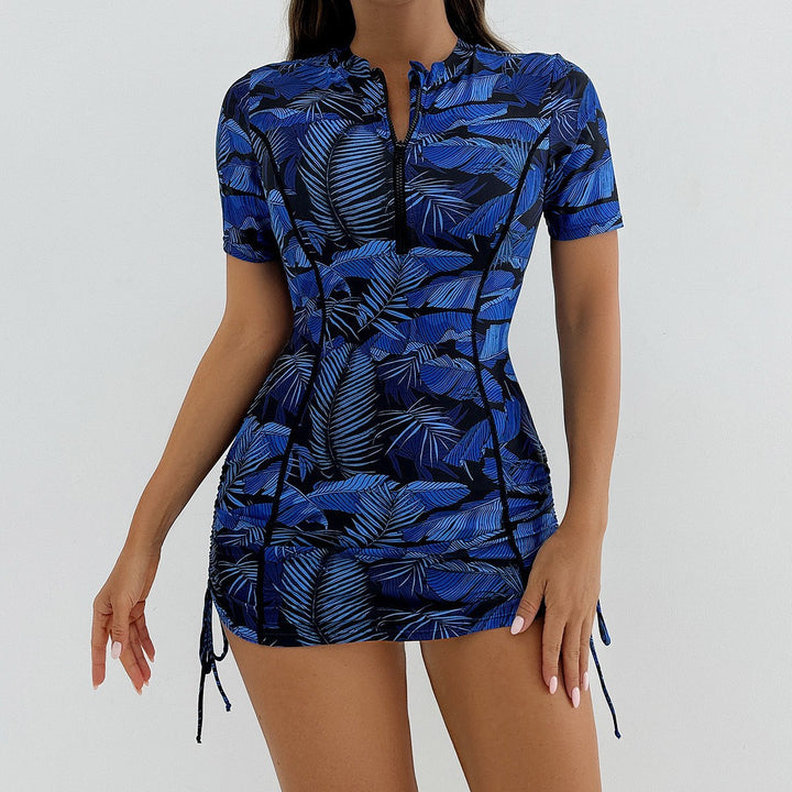 Women's surf and sports suit with zipper and adjustable waistband Mune Fashion