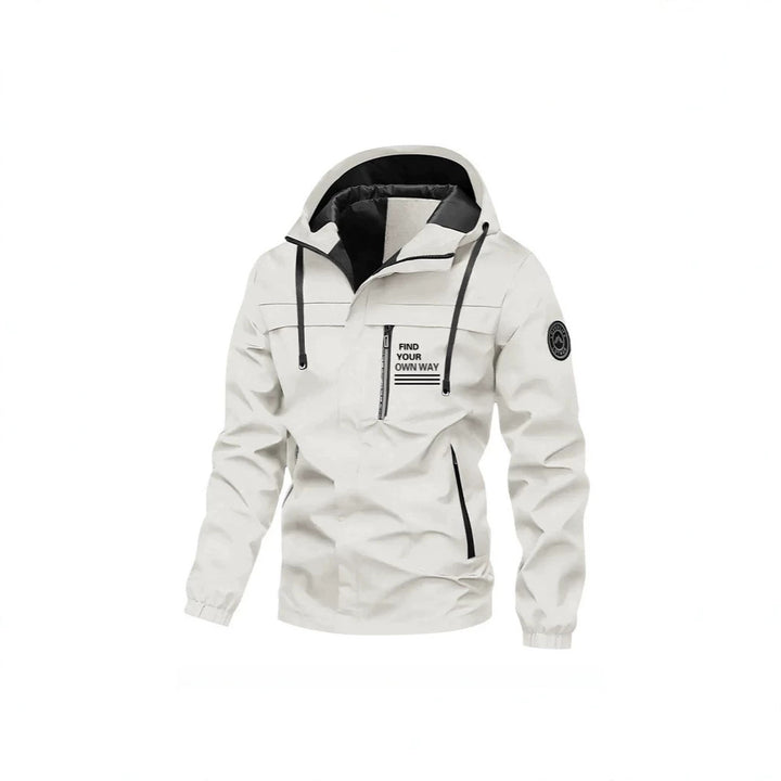 Men's functional jacket with high collar Mune Fashion