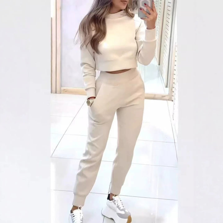 Women's Fashion Sweater and Jogging Pants Set Mune Fashion