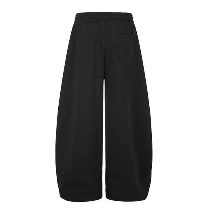 Women's Culotte Sweatpants with wide Palazzo cut, comfortable waistband and laser-perforated logo print Mune Fashion