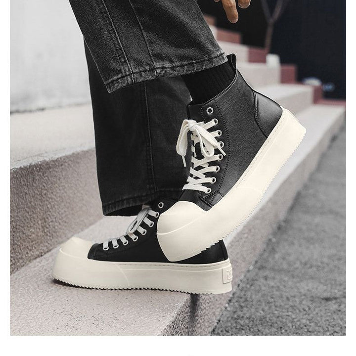 Women High Chunky Sneakers with cushioning sole and durable upper material Mune Fashion