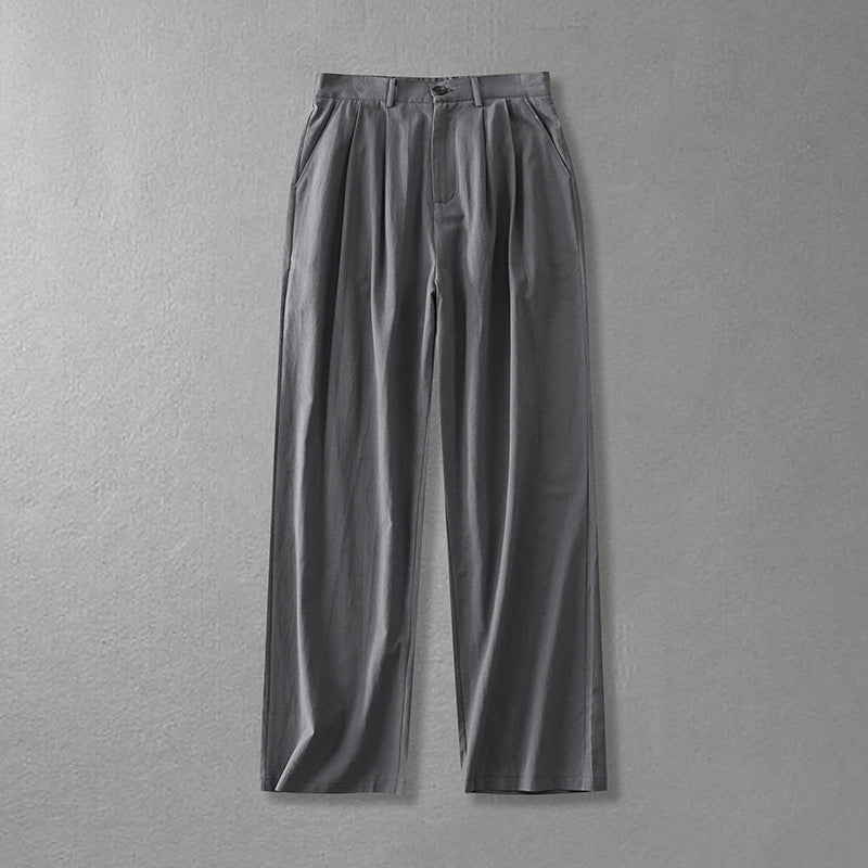 Ladies Wide Pleat Trousers with High Waist Mune Fashion
