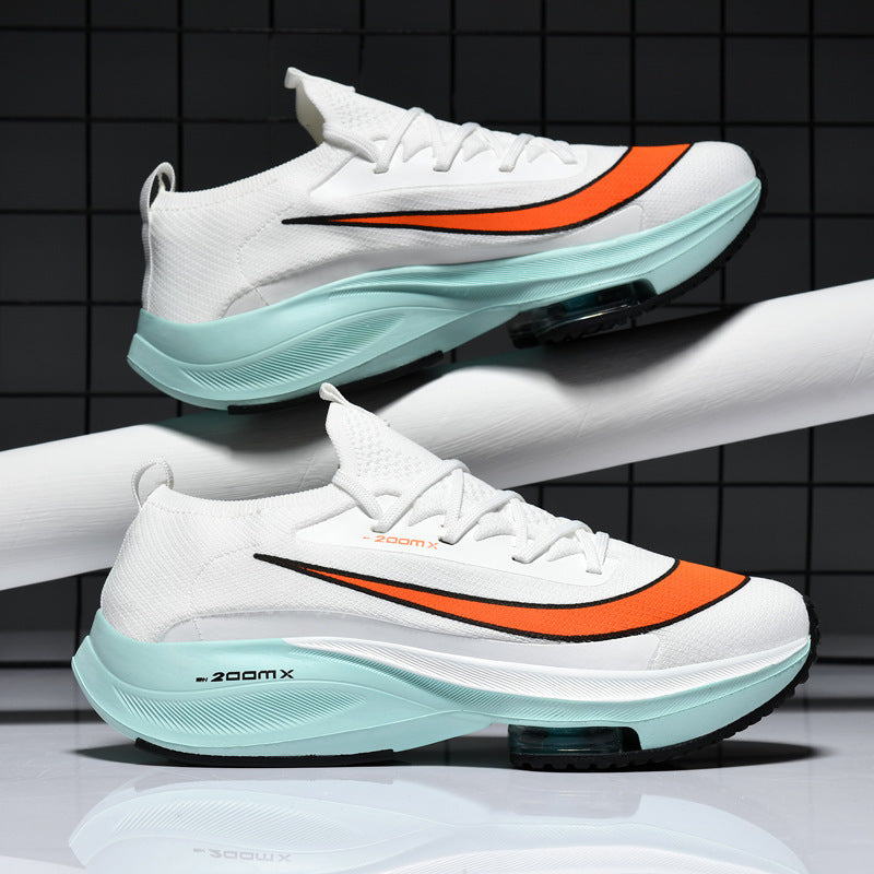 Unisex lightweight performance running shoes with reactive midsole and knitted upper Mune Fashion