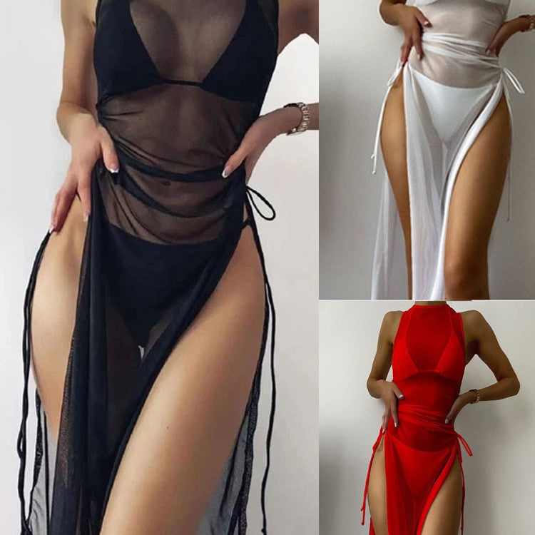 Women's Casual Beach Dress with Adjustable Straps Mune Fashion