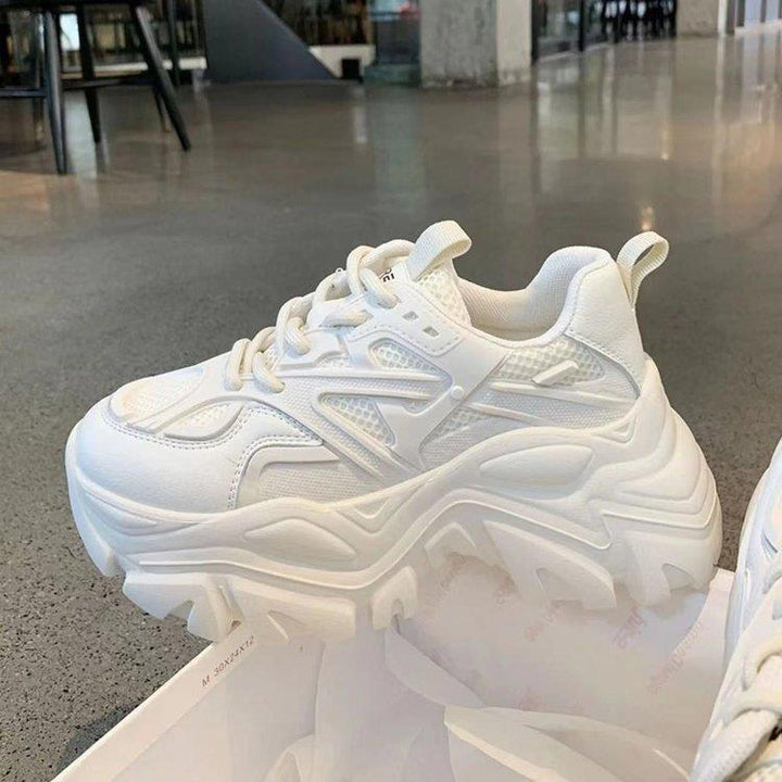 Women's Chunky Sneaker with breathable mesh inserts and robust profile Mune Fashion