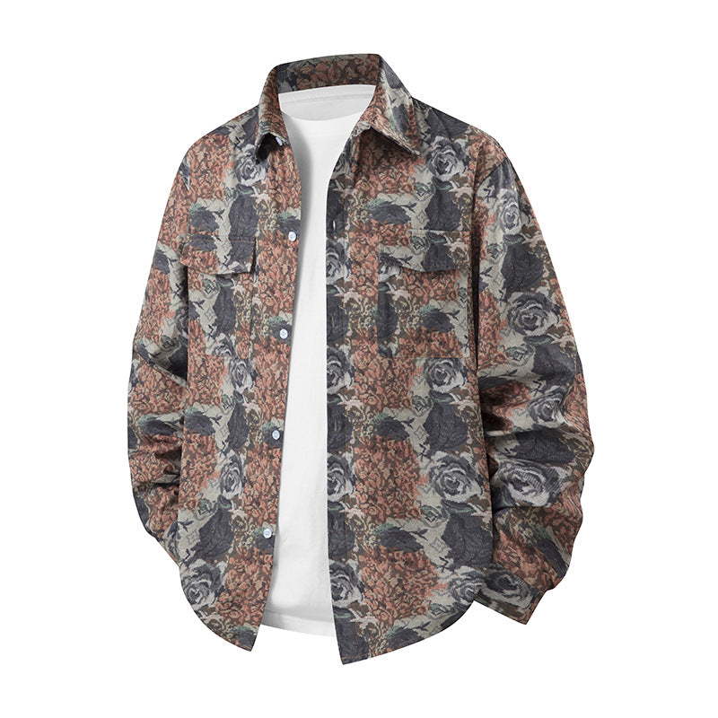 Men's artistically designed shirt blouse Mune Fashion