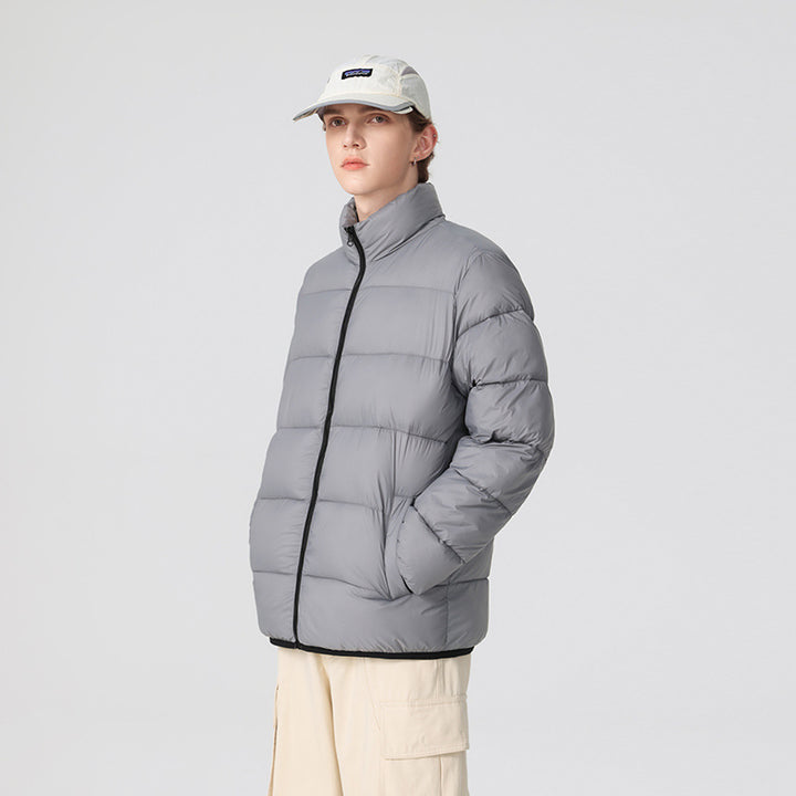 Men's Ultra-Light Thermal Quilted Jacket with Windproof Outer Shell Mune Fashion