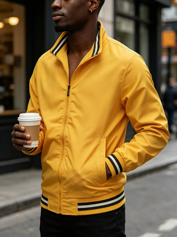 Men's Sporty Bomber Jacket Mune Fashion