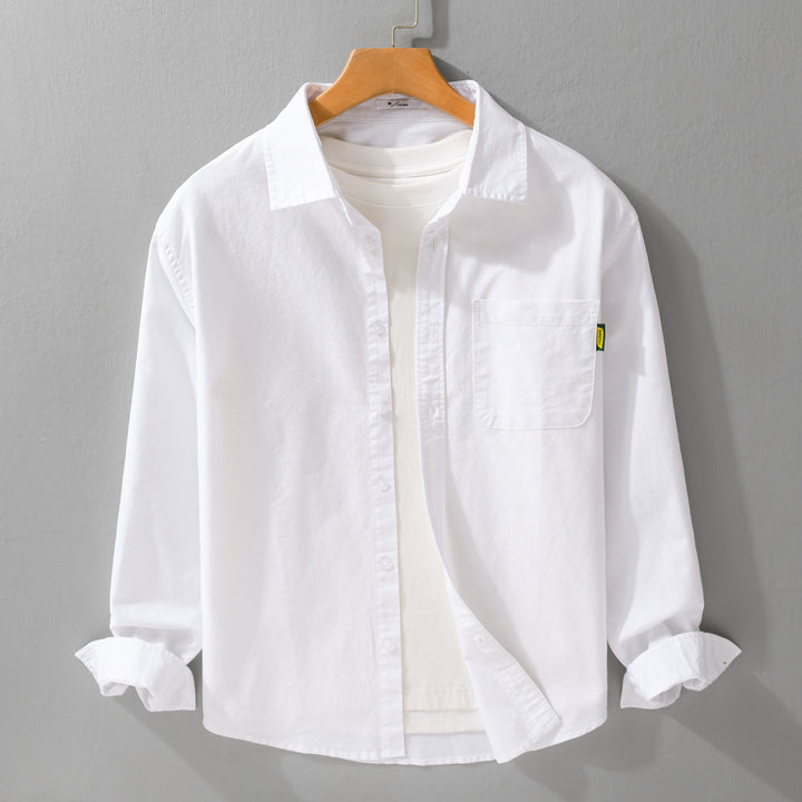 Ladies Lightweight Cotton Overshirt with Kent Collar, Patch Chest Pocket and Relaxed Fit