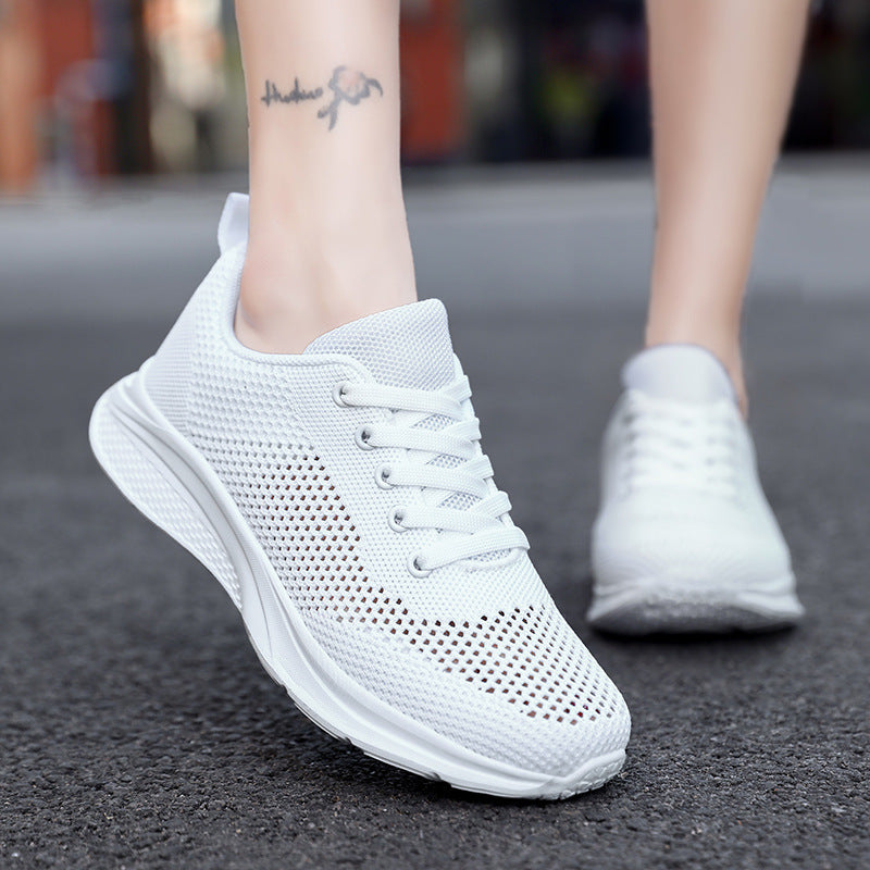 Women’s light knit everyday sneaker with seamless mesh upper material and cushioned comfort insole Mune Fashion