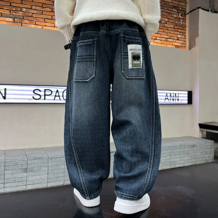 Women Wide Denim Pants Mune Fashion