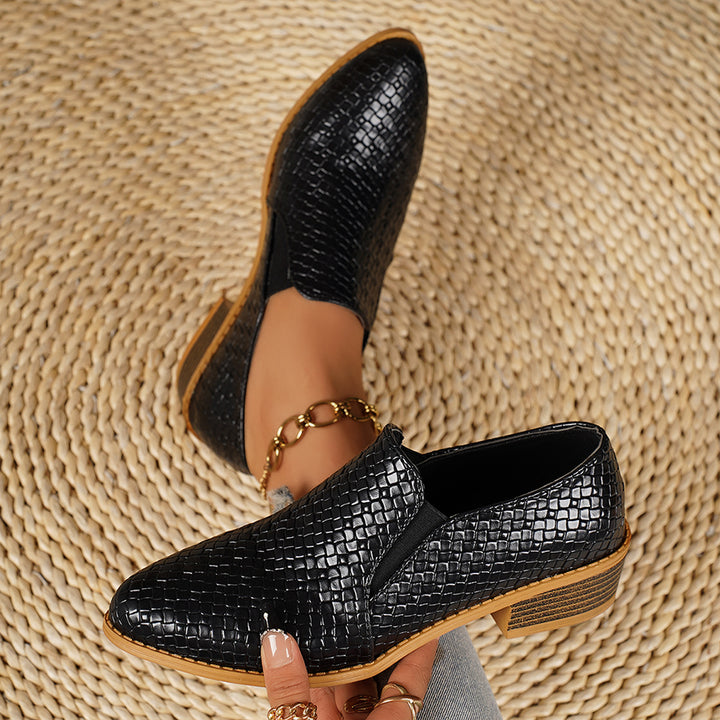 Ladies Elegant Slipper with Structure Design Mune Fashion