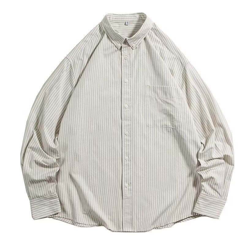 Women Casual Striped Shirt Mune Fashion