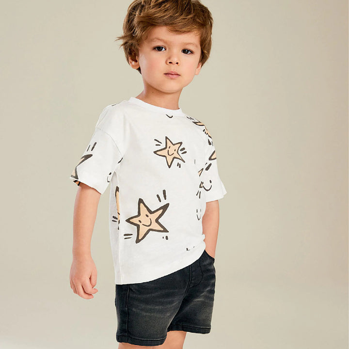 Children's T-Shirt with cheerful star pattern Mune Fashion