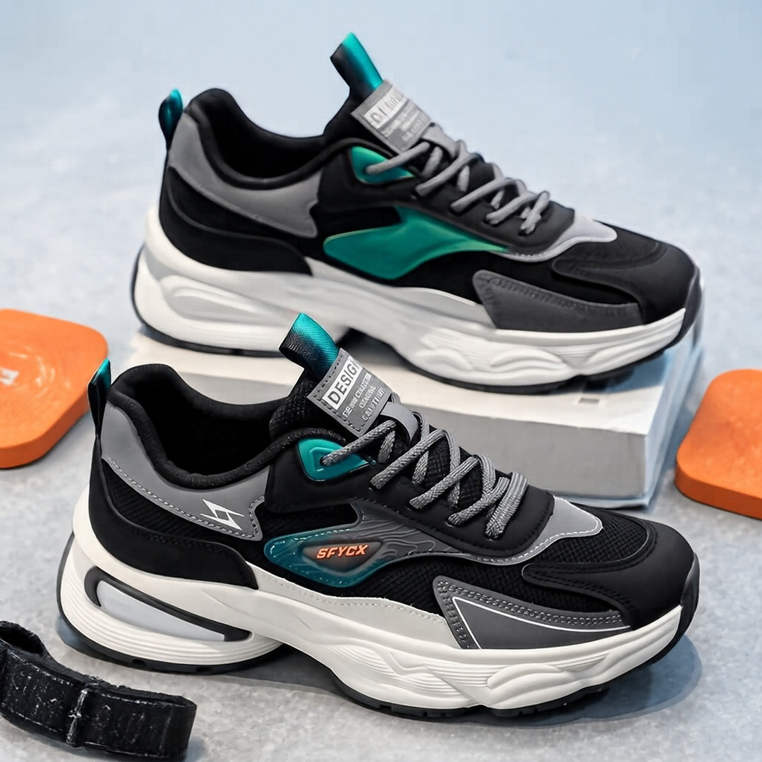Men's Athletic Comfort Sneakers with Cushioning Mune Fashion