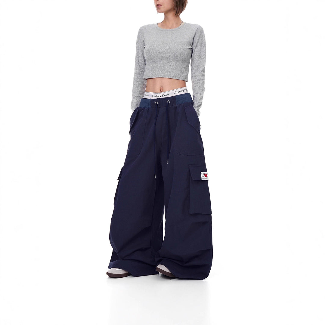 Women's Loose Fit Cargo Pants Mune Fashion 1787981945