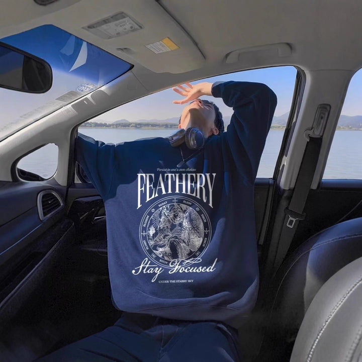 Unisex Casual Sweatshirt with Graphic Print Mune Fashion