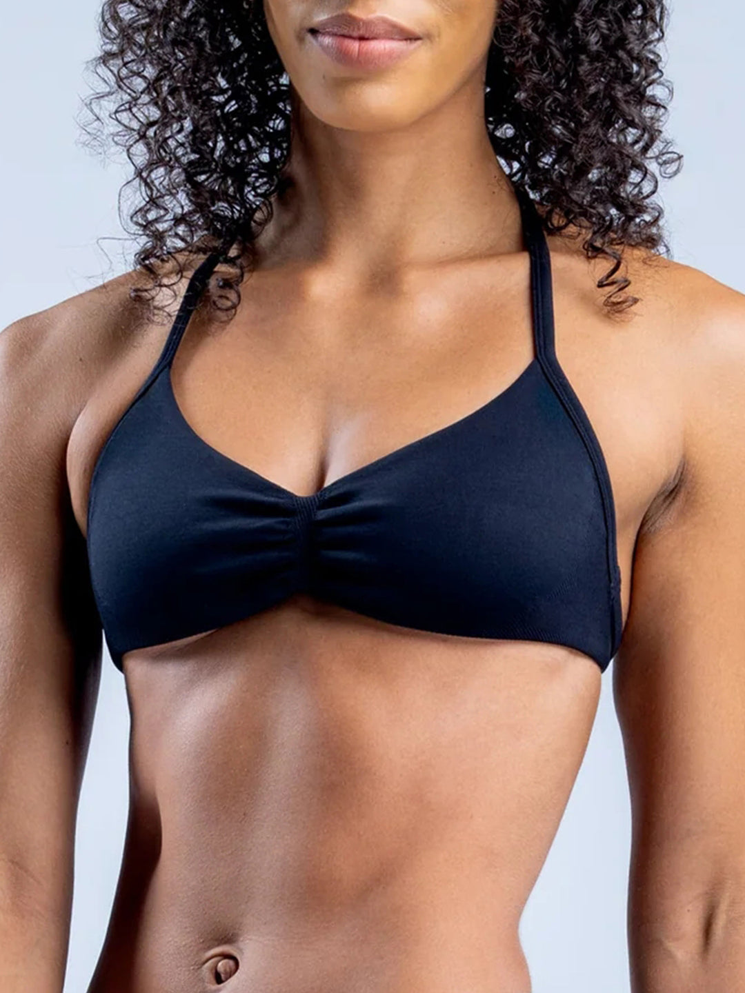 Women's Sporty Bikini with Padded Top and High Waist Mune Fashion