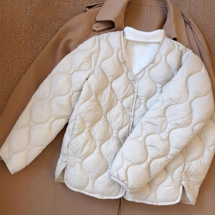 Women Elegant, padded quilted jacket Mune Fashion