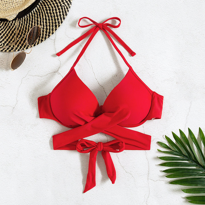 Women’s bikini top with playful knot and elegant design Mune Fashion