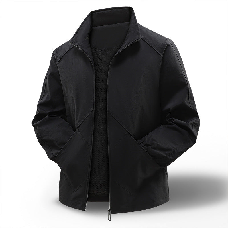 Men's Lightweight Transitional Jacket with Breathable Properties Mune Fashion