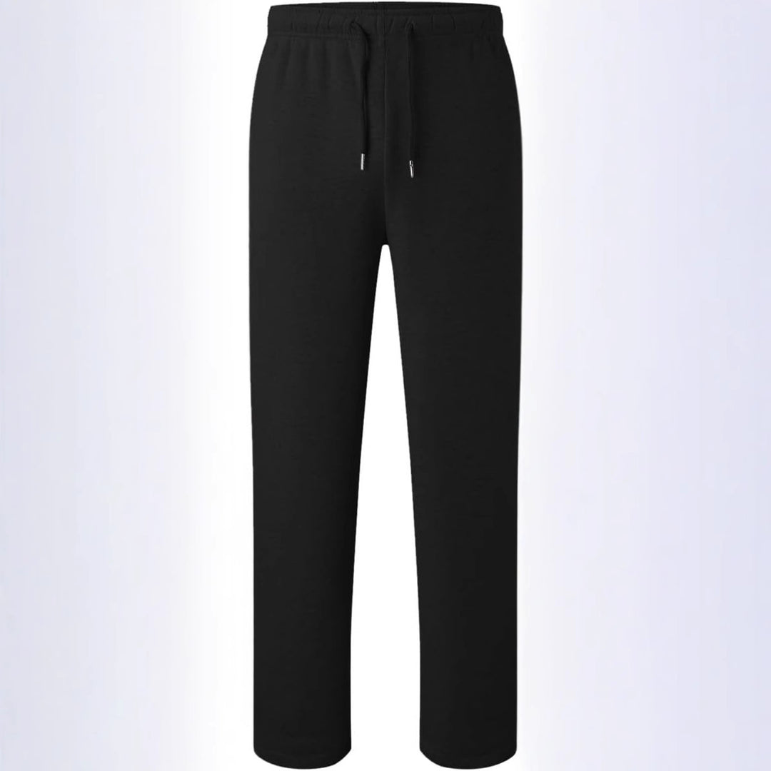Ladies wide High-Waist Palazzo lounge pants with elastic comfort waistband, drawstring and side pockets Mune Fashion