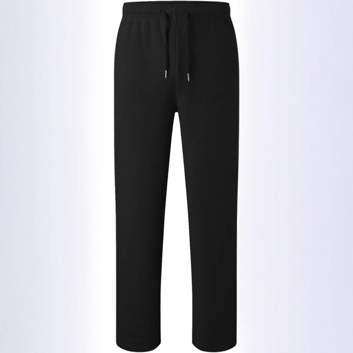Ladies wide High-Waist Palazzo lounge pants with elastic comfort waistband, drawstring and side pockets Mune Fashion