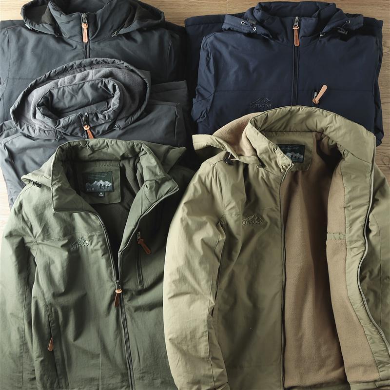 Men's Windproof Outdoor Jacket Mune Fashion