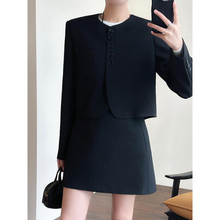 Women Fashionable Blazer Dress Set Mune Fashion