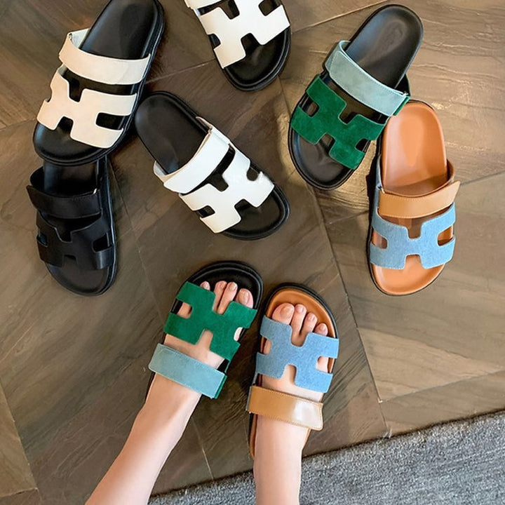 Men's Footbed Sandals Mune Fashion