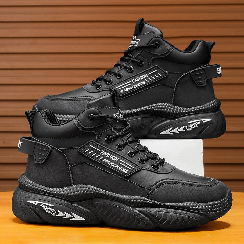 Women High-Top Sneakers with ergonomic cushioning and non-slip sole Mune Fashion