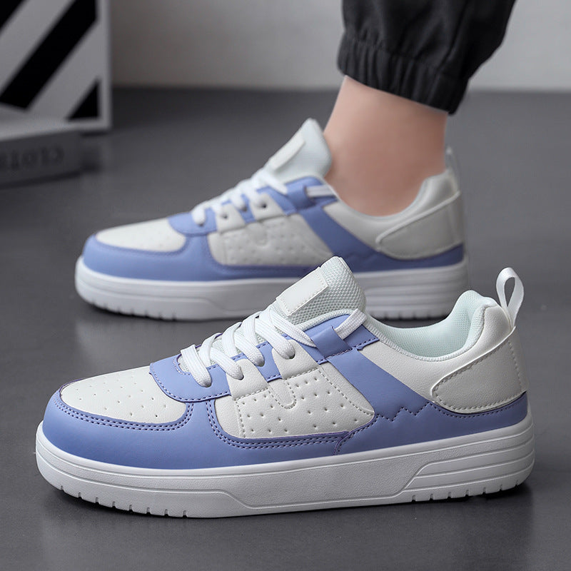 Unisex nan platform sneaker made of synthetic leather with breathable mesh tongue area and shock-absorbing profile sole Mune Fashion