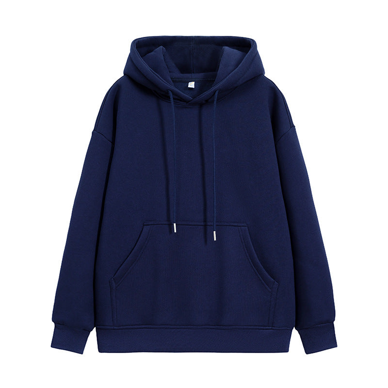 Unisex Oversize Hoodie with Kangaroo Pocket and Soft Fleece Lining Drune