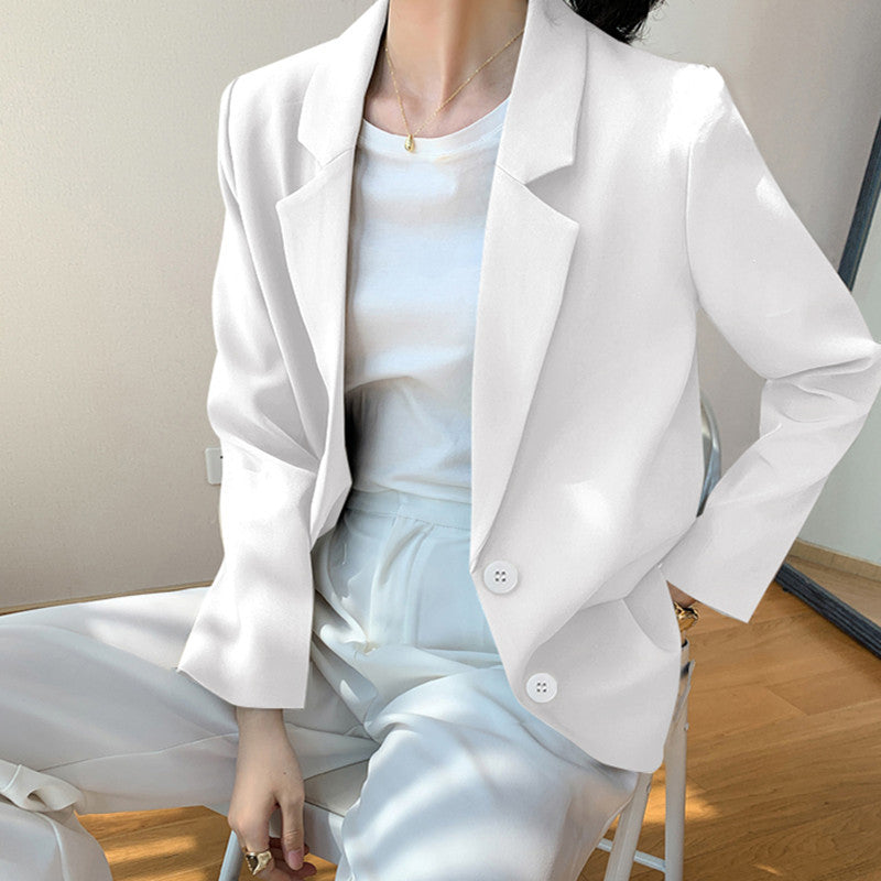 Women's Elegant Oversized Blazer with High-Quality Details Mune Fashion