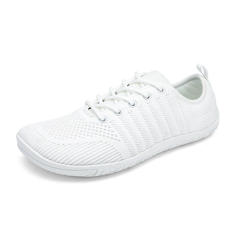 Unisex nan breathable knit sneakers with memory foam insole and flexible rubber outsole Mune Fashion