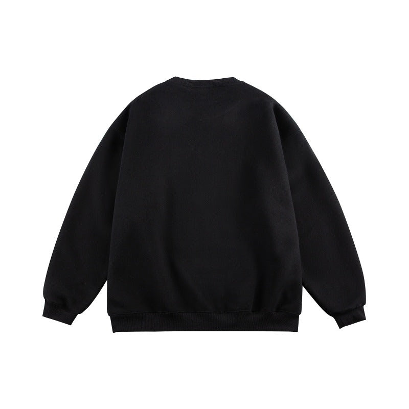 Unisex Oversize-Cuddle-Sweatshirt with large typography print and soft fleece lining Mune Fashion