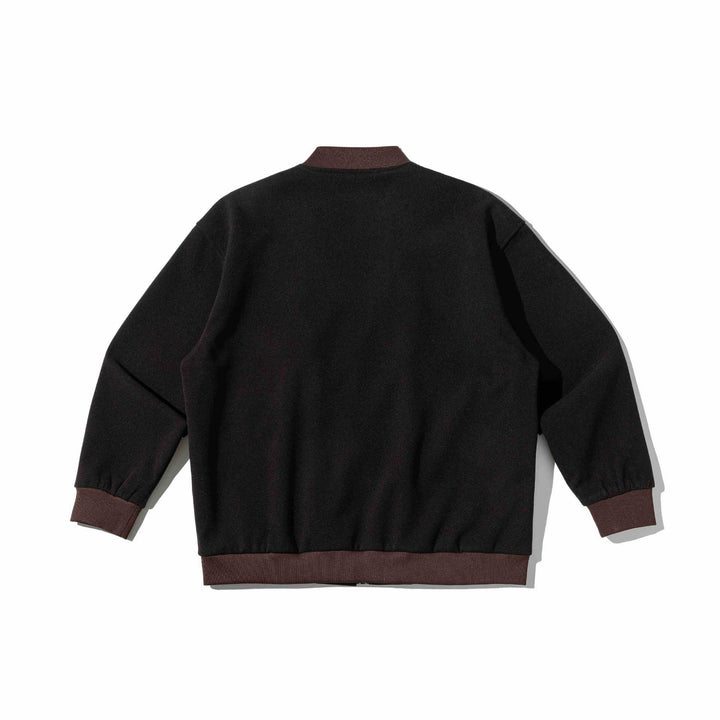 Men's short-cut utility bomber jacket with flap pockets and double chest zip Mune Fashion